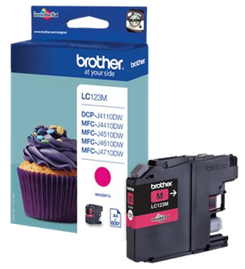 foto van BROTHER LC123M origineel