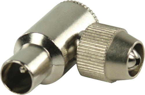 foto van Coaxconnector - 2 stuks