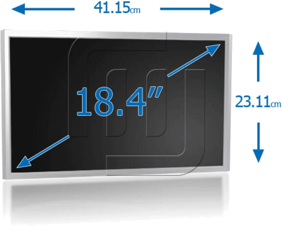 foto van Notebookscherm LTN184KT01-F01
