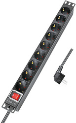 foto 3 LOGILINK afbeelding PDU9C02 RANDAPPARATUUR > ENERGIE > STEKKERDOZEN