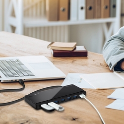 foto 8 TP-LINK afbeelding UH700 RANDAPPARATUUR > USB HUBS