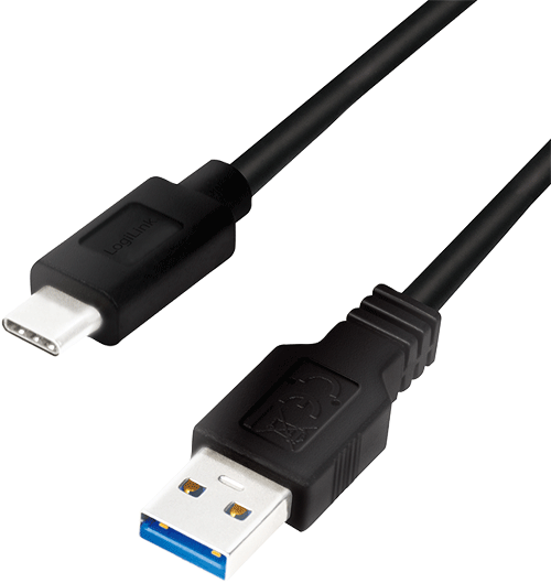 foto van LOGILINK - USB3.2 kabel - USB A <> USB C - 2m