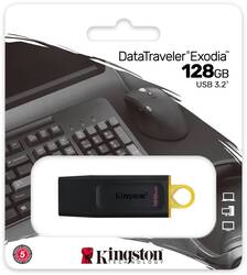 foto 1 KINGSTON afbeelding DTX/128GB RANDAPPARATUUR > USB FLASHDRIVE