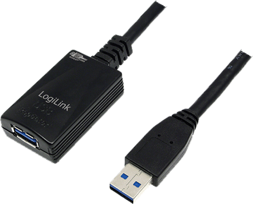 foto van USB3.0 verlengkabel 5m versterkt