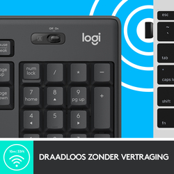 foto 6 LOGITECH afbeelding 920-009800 RANDAPPARATUUR > INVOER APPARATEN > TOETSENBORDEN > SET DRAADLOOS