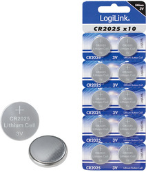 foto 1 LOGILINK afbeelding CR2025B10 RANDAPPARATUUR > ENERGIE > BATTERIJEN