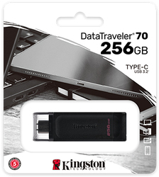 foto 3 KINGSTON afbeelding DT70/256GB RANDAPPARATUUR > USB FLASHDRIVE