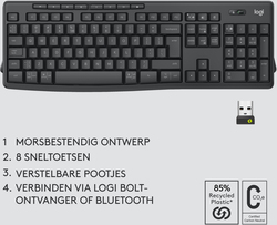 foto 2 LOGITECH afbeelding 920-012077 RANDAPPARATUUR > INVOER APPARATEN > TOETSENBORDEN > SET DRAADLOOS