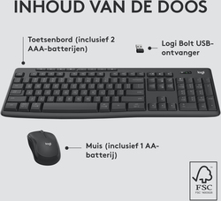 foto 8 LOGITECH afbeelding 920-012077 RANDAPPARATUUR > INVOER APPARATEN > TOETSENBORDEN > SET DRAADLOOS