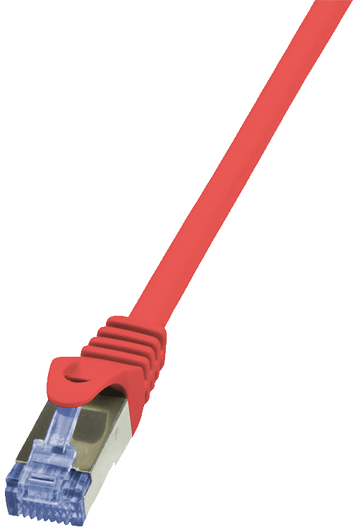 foto van LOGILINK CQ3064S CAT6A rood