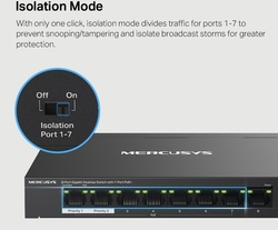 foto 5 MERCUSYS afbeelding MS108GP NETWERK > SWITCHES