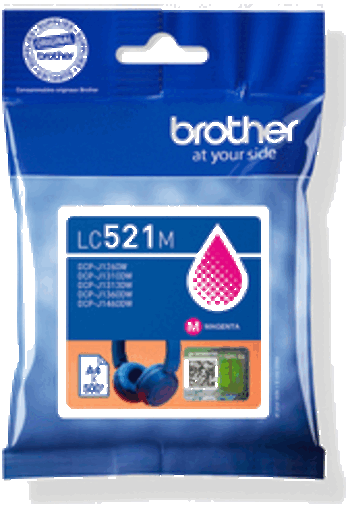 foto van BROTHER LC521M magenta