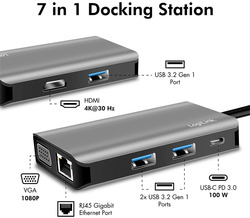 foto 8 LOGILINK afbeelding UA0410 NOTEBOOKS & SYSTEMEN > NOTEBOOKS > DOCKINGSTATIONS