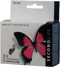 foto van SECOND LIFE CLI-8BK inkt