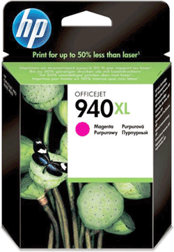 foto van HP 940XL cyaan cartridge
